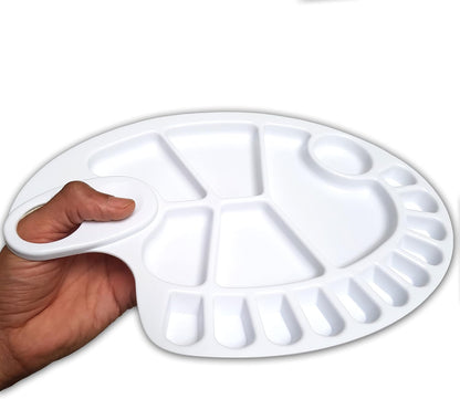 17-Well Oval Paint Palette by Zieler®