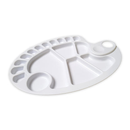 17-Well Oval Paint Palette by Zieler®