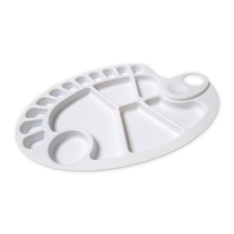 17-Well Oval Paint Palette by Zieler®