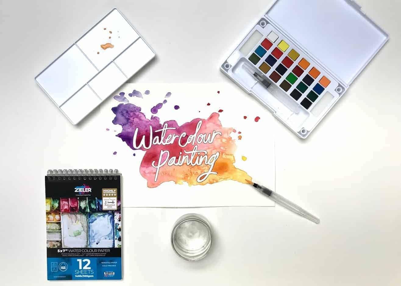 Zieler - Watercolour Pad - A5 (609299522)