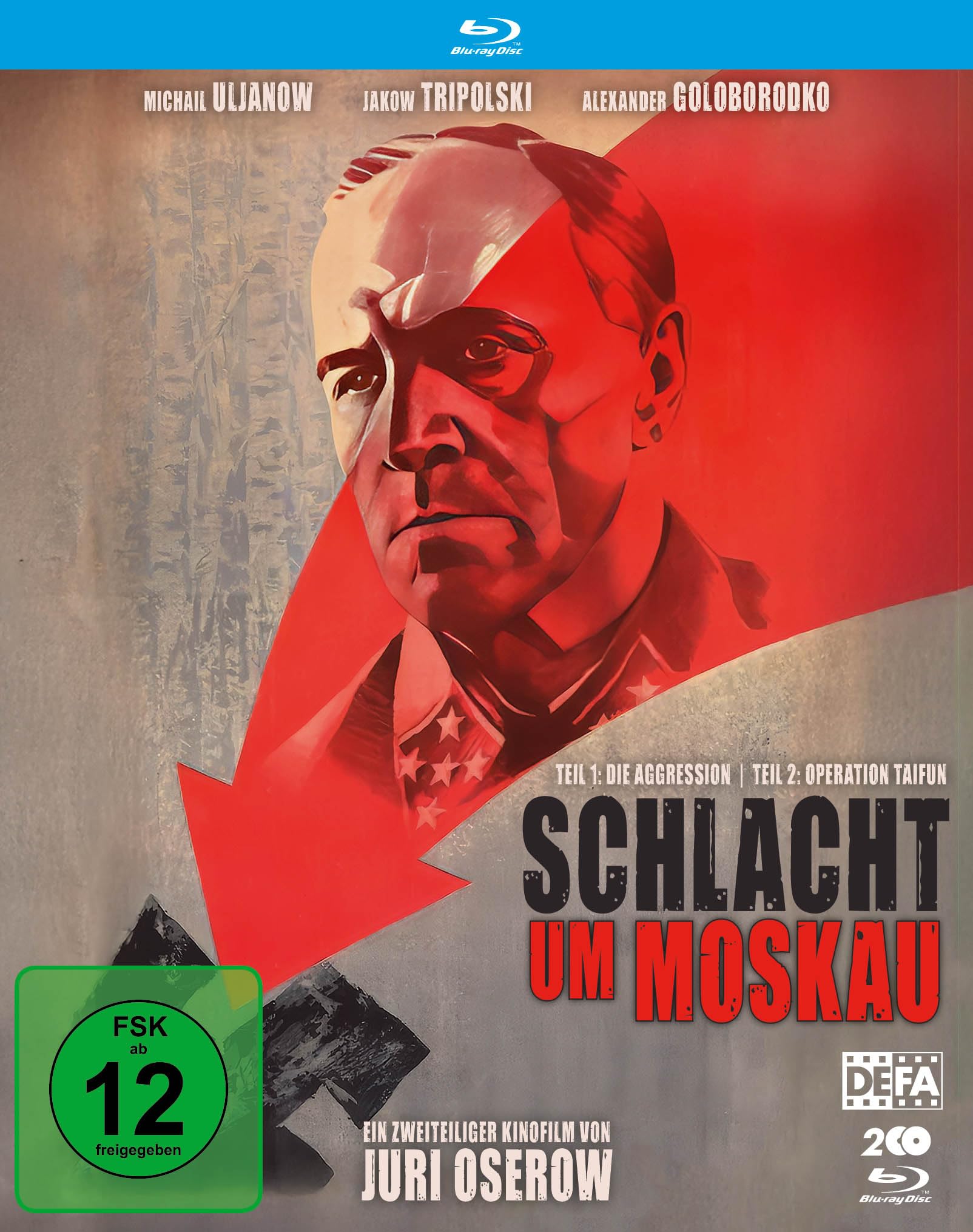 Schlacht um Moskau - Der komplette Kino-Zweiteiler (Teil 1: Die Aggression, Teil 2: Operation Taifun) (DEFA Filmjuwelen)