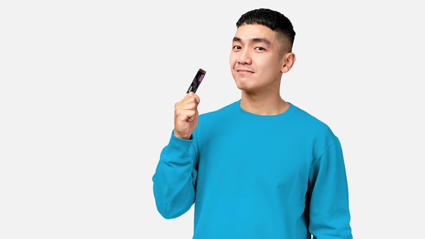 KIOXIA EXCERIA PRO G2 – 1TB M.2 2280 NVMe SSD – PCIe 5.0, up to 14,400/12,700 MB/s Read/Write – High-Speed Internal Drive for Notebook & Desktop PC, Professional Gaming, Content Creation