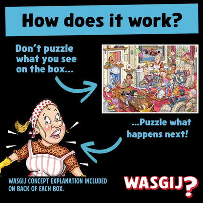 Wasgij Retro Mystery 10, Spring has Sprung! - 1000 Piece Adults Jigsaw Puzzles - Challenging, Brainteasing 1000Pc Adult Puzzle - 100% Recycled Cardboard Jigsaws - Birthday Jumbo