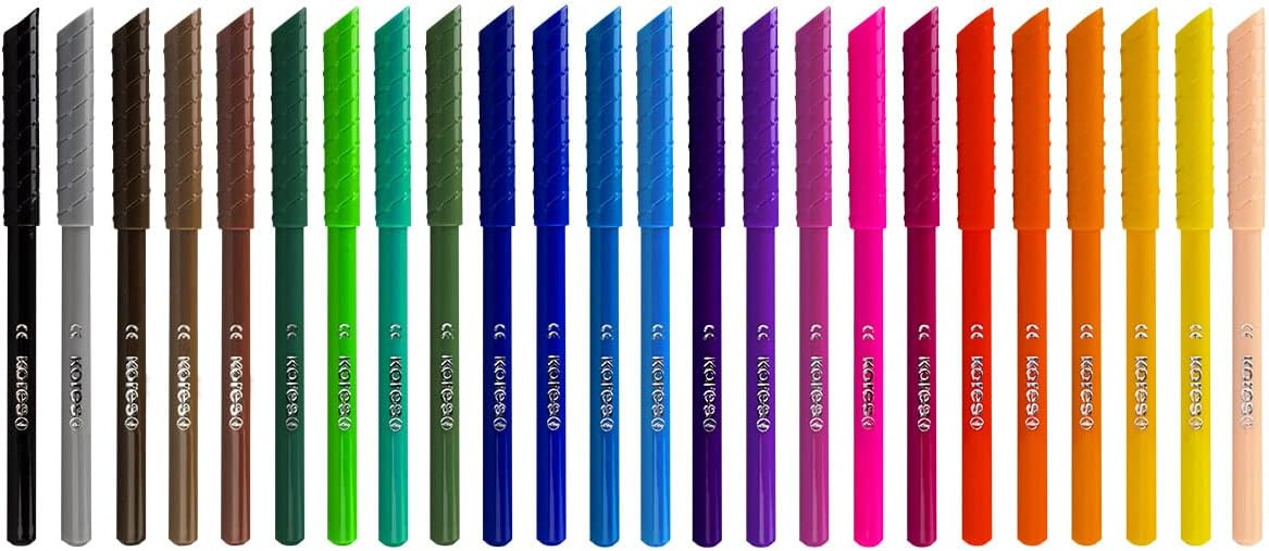 Kores – Felt Tip Pens – 24 Pack (729014)