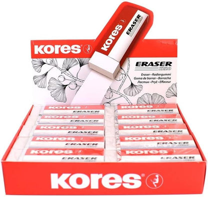 Kores - Eraser - White (740501)