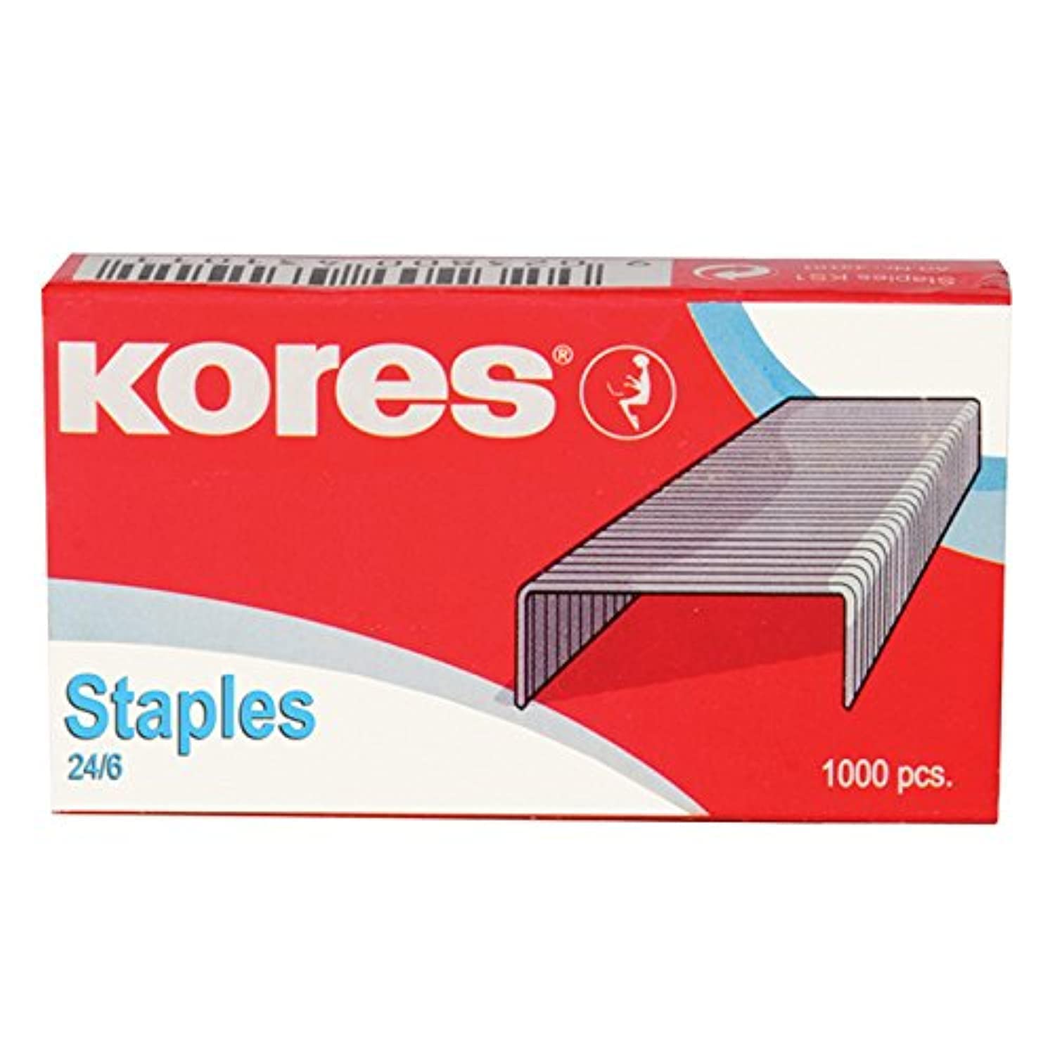 Kores Klammer 24/6 1000 Stk.(743101)