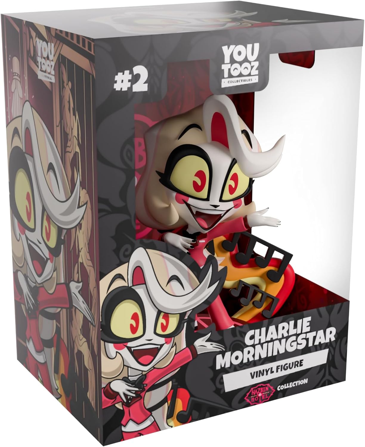 Youtooz Charlie Morningstar Vinyl Figure – 5.2” Collectible from Hazbin Hotel Animated Series