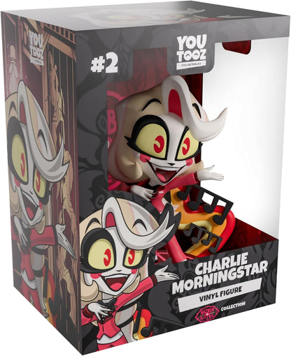 Youtooz Charlie Morningstar Vinyl Figure – 5.2” Collectible from Hazbin Hotel Animated Series