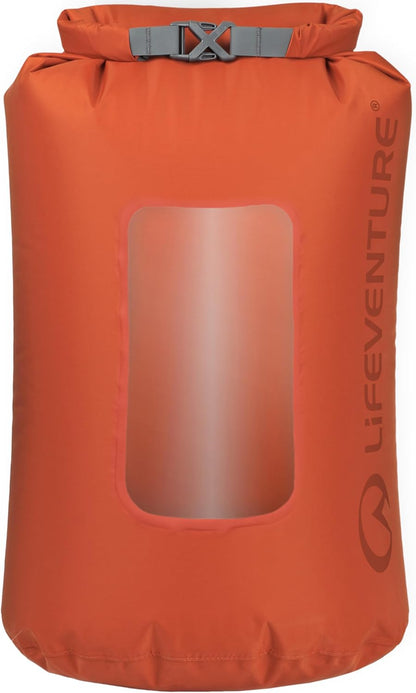 Lifeventure Stormlight Dry Bag, silikonisiertes Ripstop-70D-Gewebe mit vollständig versiegelten Nähten, Roll-Top-Verschluss, wasserdichter Trockensack für Abenteuerreisen
