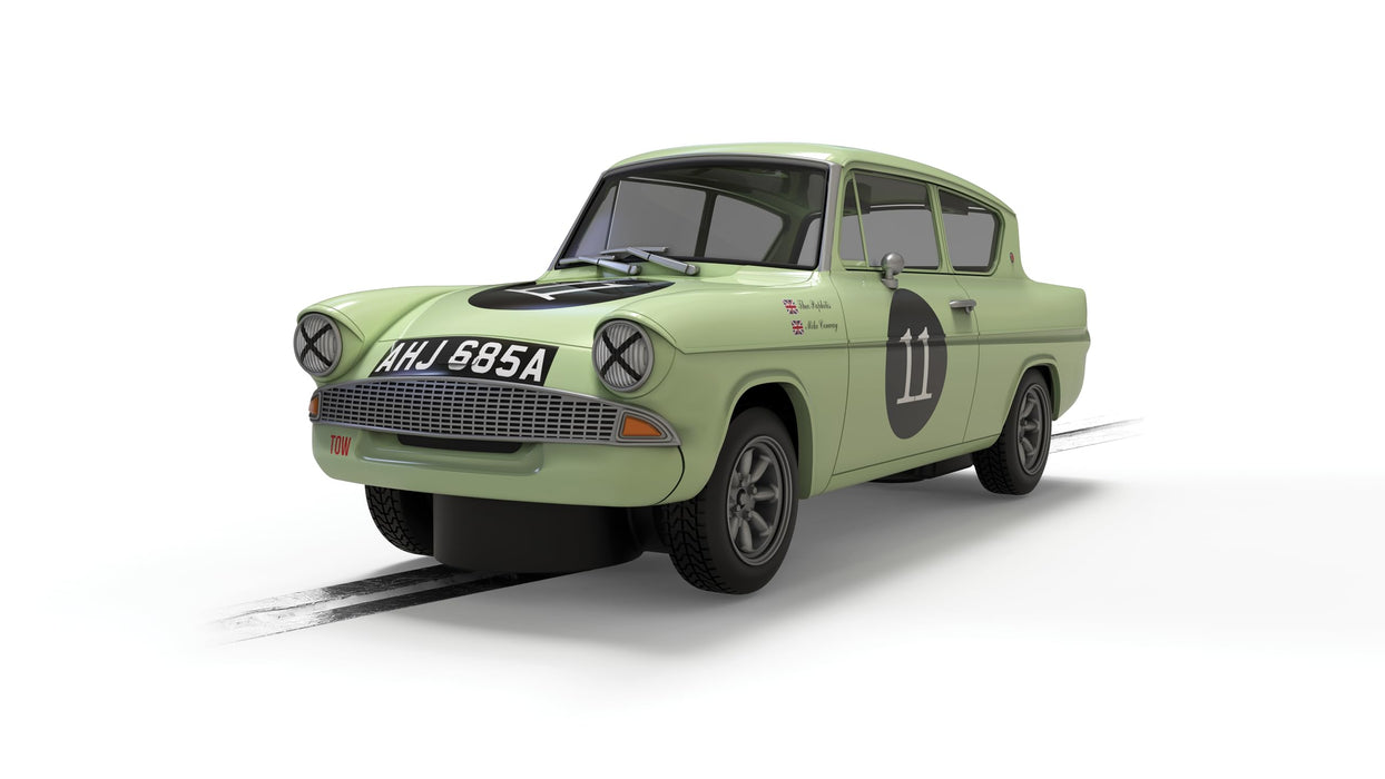 Scalextric Ford Anglia 105e - Theo Paphitis