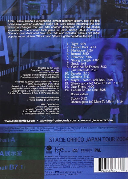 STACIE ORRICO-LIVE IN JAPAN -DVD