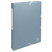 Exacompta - Ref 59339E - 1 Box with Elastic Bands Autentik - Made from Recycled Card 600 g/m2-4 cm Spine - 25 x 33 cm - for A4 Size documents - Random Colours - Delivered Fully Assembled