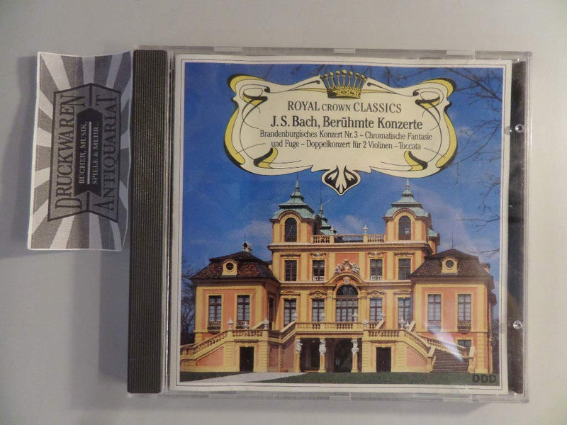 J S Bach - Beruhmte Konzerte