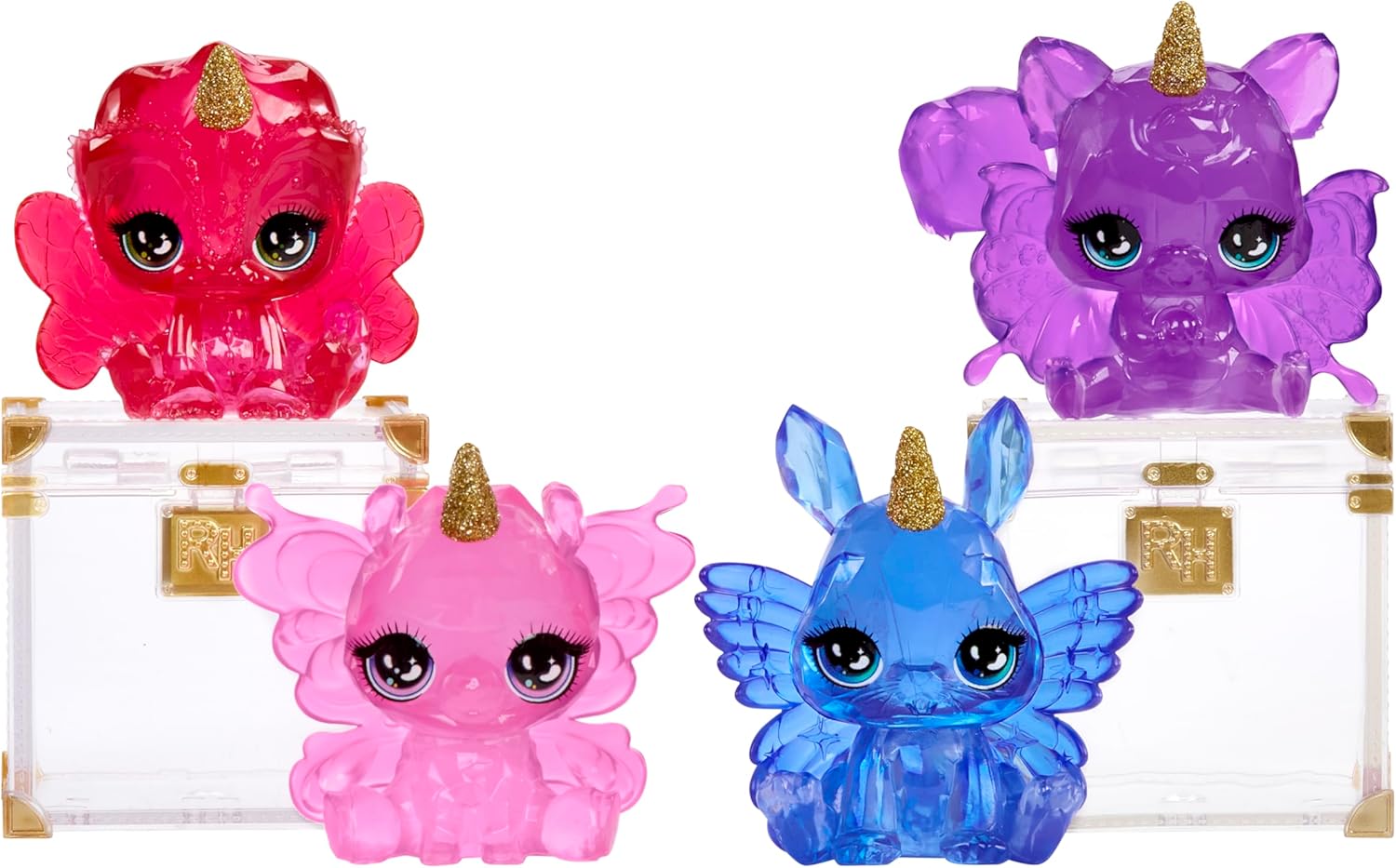 Rainbow High Rainbow Shimmers with Slime - Iris - 28cm Fashion Doll, Comes with a Slime Kit and a Pet Chameleon, Suitable for Children Ages 4+