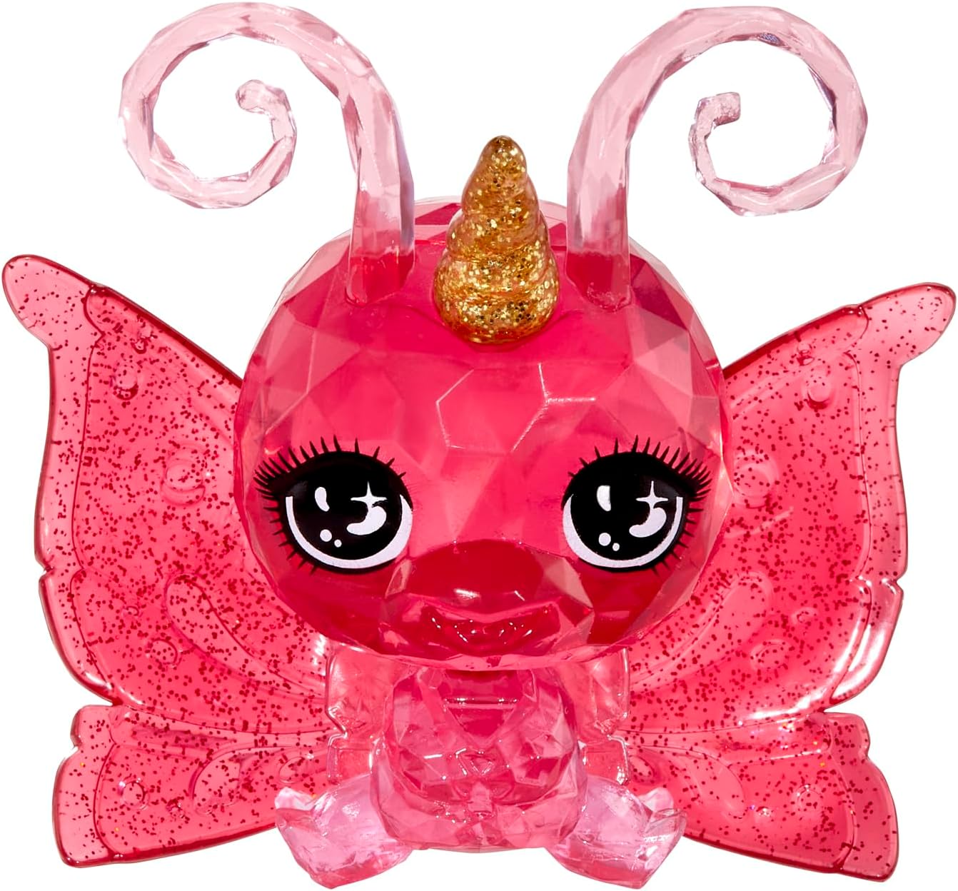 Rainbow High Littles Rainbow Fantasy Fairies & Pet - Astrid, Rainbow - 14cm Posable Small Doll & Fantasy Butterfly Pet with Interchangeable Fairy Wings, Cute Present for Children 4+