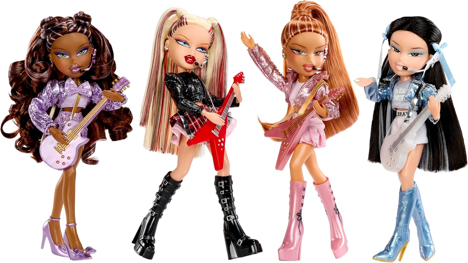 BRATZ Pop Starz Jade - Fashion Doll with Collectable Charm, Outfit and Music Accessories