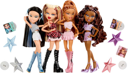 BRATZ Pop Starz Sasha - Fashion Doll with Collectable Charm, Outfit and Music Accessories