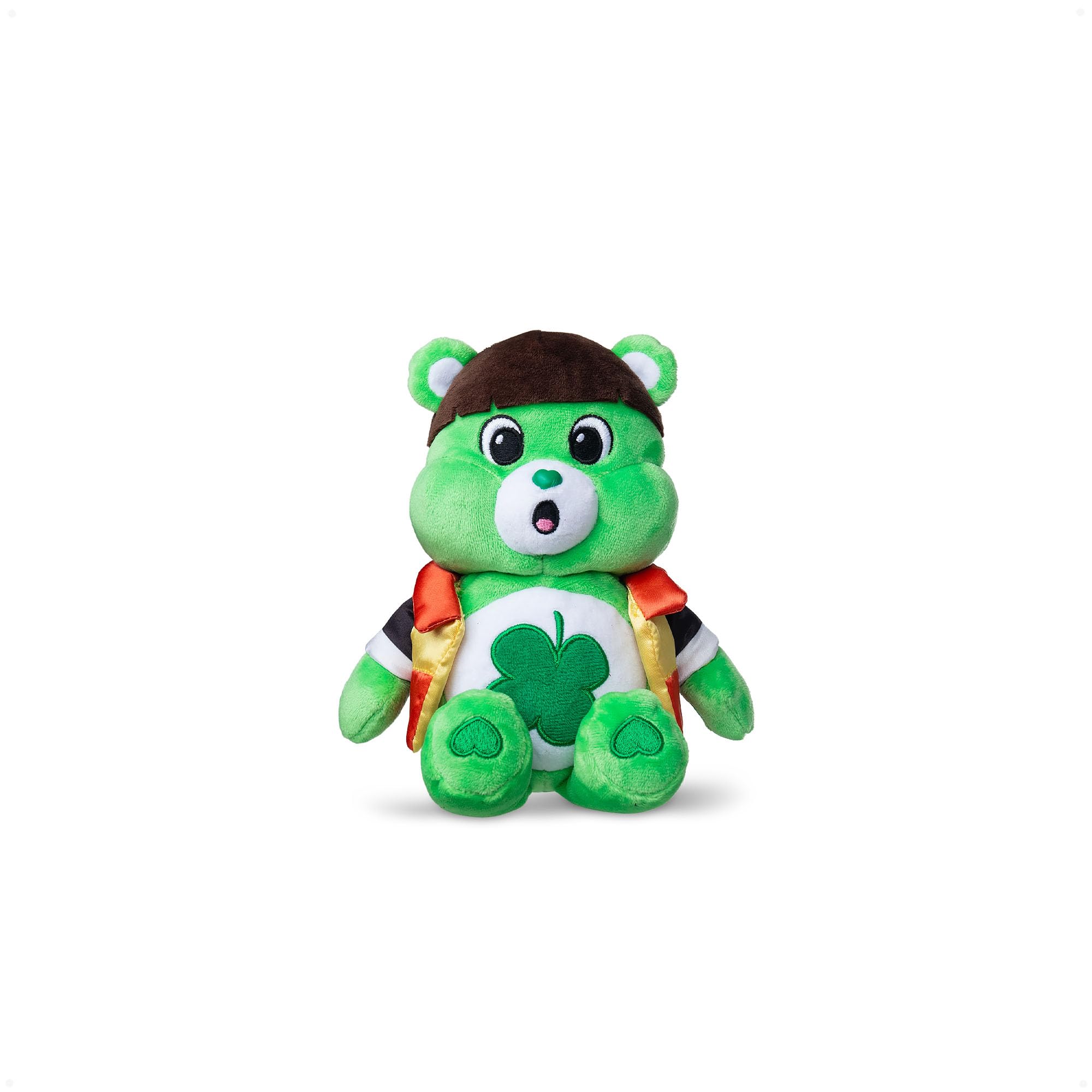 Basic Fun Care Bears x Stranger Things Good Luck Bear as Will – 22 cm Plush – Limited Edition Collectible – Gift for Stranger Things Fans