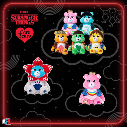 Basic Fun Care Bears x Stranger Things Good Luck Bear as Will – 22 cm Plush – Limited Edition Collectible – Gift for Stranger Things Fans