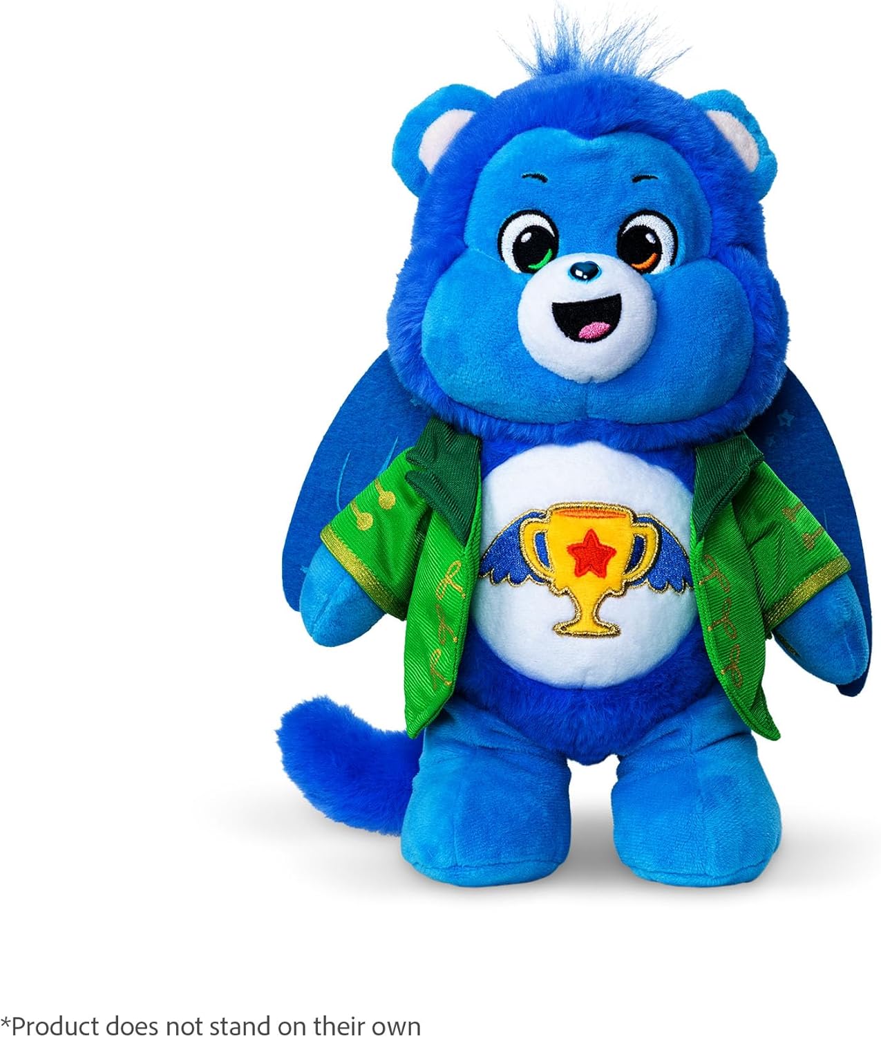 Basic Fun Care Bears x Wicked 30cm Plush – Champ Bear as Chistery – Limited Edition Crossover Soft Toy – Collectible Plush for Fans & Kids