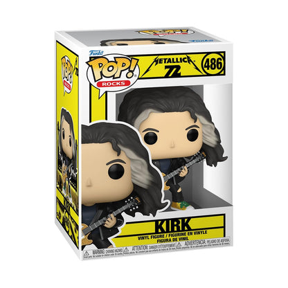 Funko Pop! Rocks: Metallica - Kirk Hammett - (72S) - Collectable Vinyl Figure - Gift Idea - Official Merchandise - Toys for Kids & Adults - Music Fans - Model Figure for Collectors and Display
