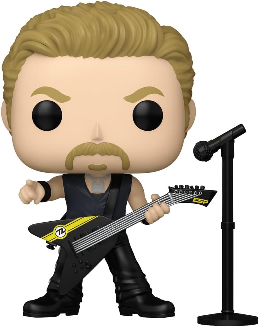Funko POP! Rocks: Metallica - James - 72 Seasons - Collectable Vinyl Figure - Gift Idea - Official Merchandise - Toys For Kids & Adults - Model Figure for Collectors and Display