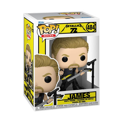 Funko POP! Rocks: Metallica - James - 72 Seasons - Collectable Vinyl Figure - Gift Idea - Official Merchandise - Toys For Kids & Adults - Model Figure for Collectors and Display