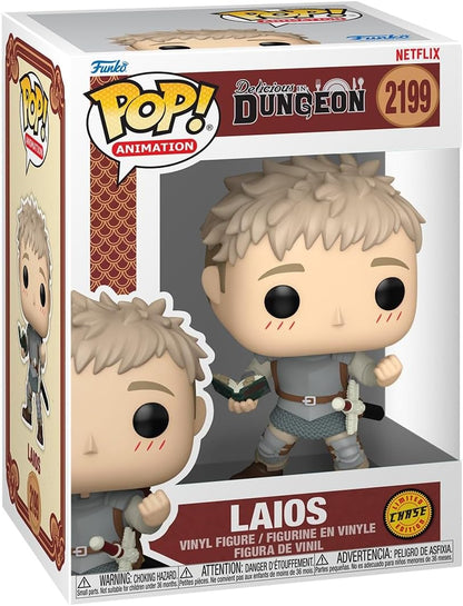 Funko POP! Animation: Delicious in Dungeon - Laios - 1 in 6 Chance of Receiving the Rare Chase Variant - Styles May Vary - Sammelbare Vinylfigur - Geschenkidee - Offizielles Merchandise