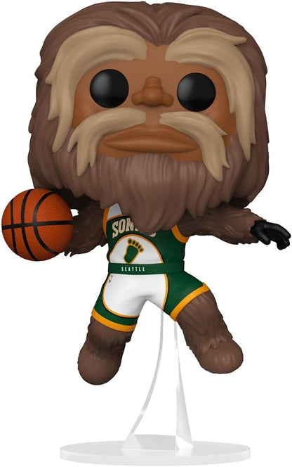 Funko Pop! NBA Mascots: Sonics - Squatch - Sasquatch - Collectable Vinyl Figure - Gift Idea - Official Merchandise - Toys for Kids & Adults - Sports Fans