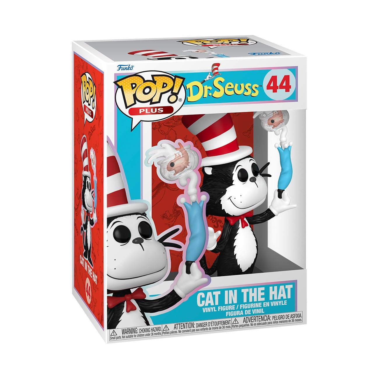 Funko POP! Plus: Dr. Seuss - Cat in the Hat - Collectable Vinyl Figure - Gift Idea - Official Merchandise - Toys For Kids & Adults - Model Figure for Collectors and Display