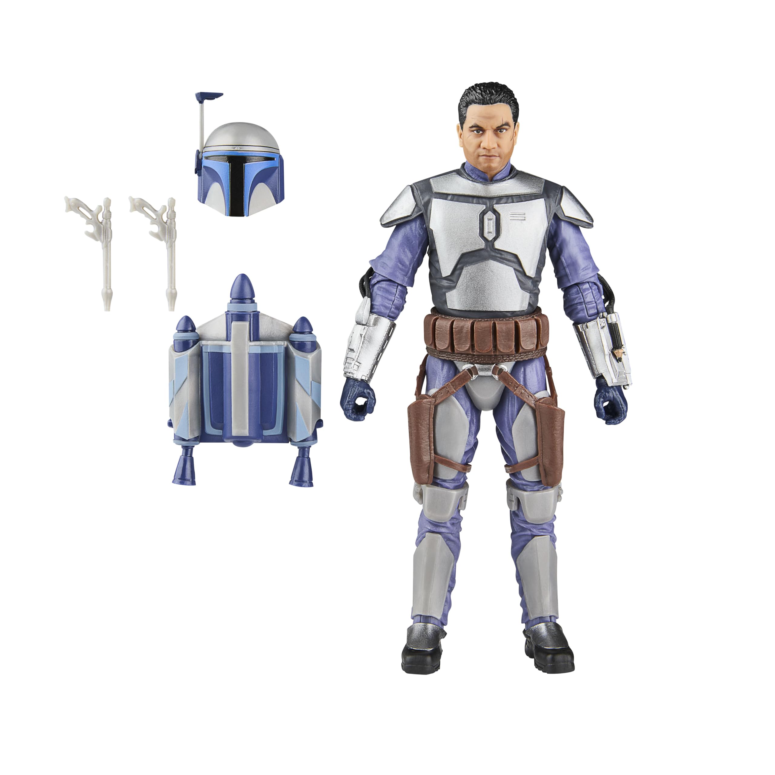 Star Wars The Black Series Jango Fett, Angriff der Klonkrieger Premium Action-Figur (15 cm