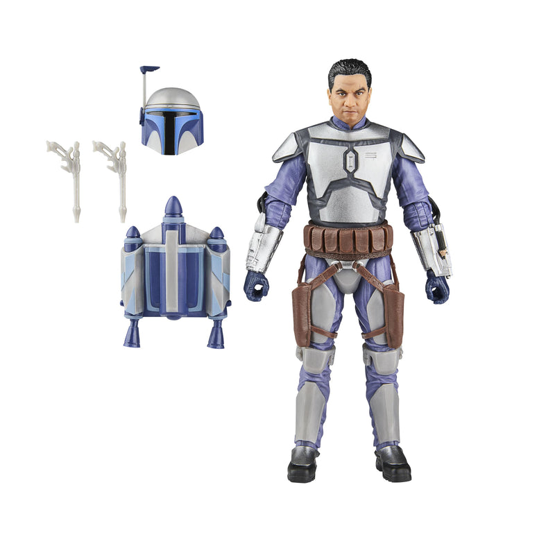 Star Wars The Black Series Jango Fett, Angriff der Klonkrieger Premium Action-Figur (15 cm