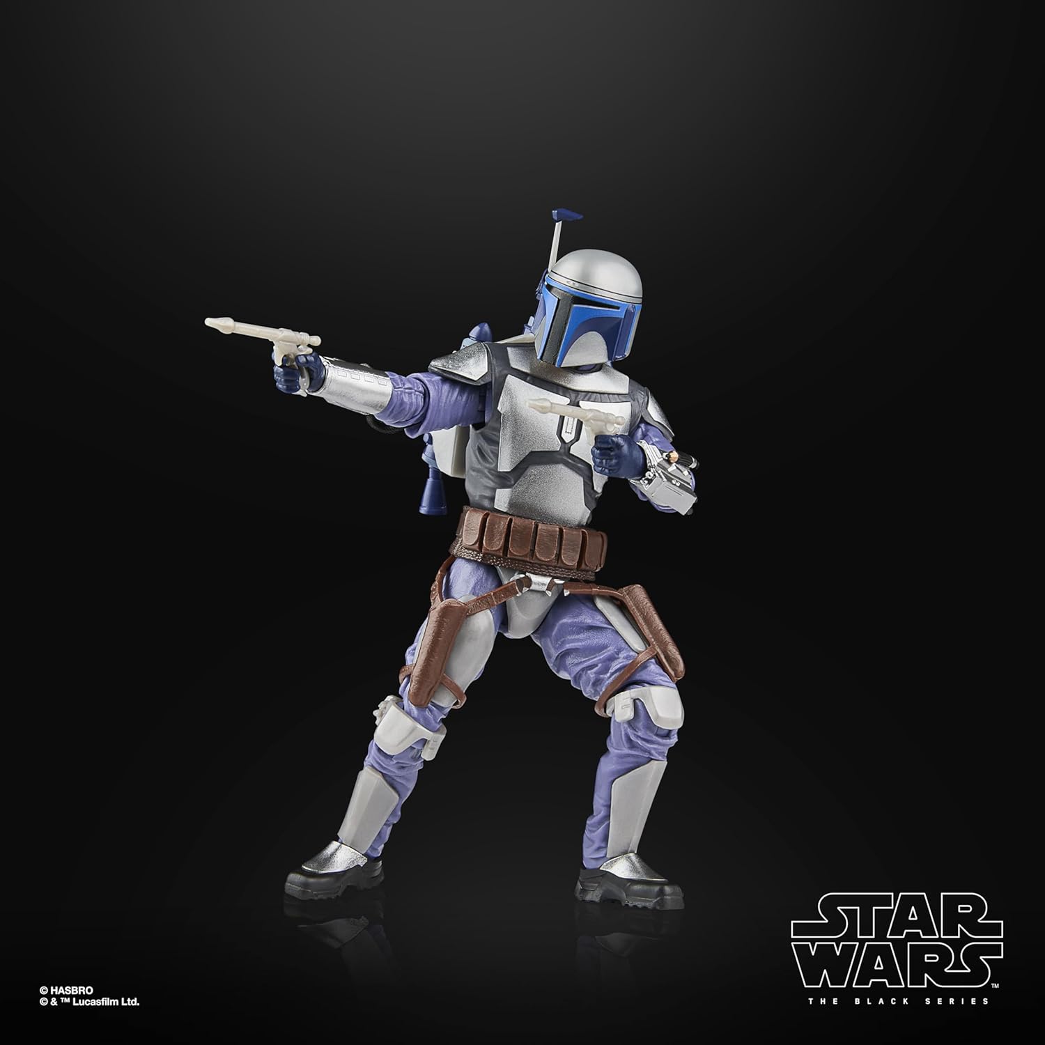 Star Wars The Black Series Jango Fett, Angriff der Klonkrieger Premium Action-Figur (15 cm