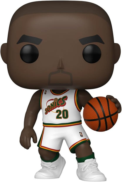 Funko Pop! NBA: Legends - Gary Payton - Sonics - Figura in vinile da collezione - Idea regalo - Merchandise ufficiale - Giocattoli per bambini e adulti - appassionati di sport - Figura modello per