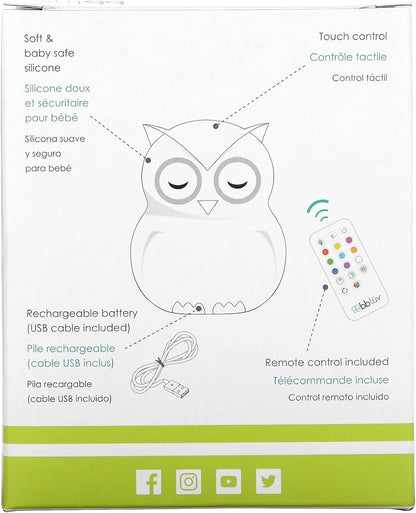 Bblnv - Night Light Owl - Touch And Remote Control
