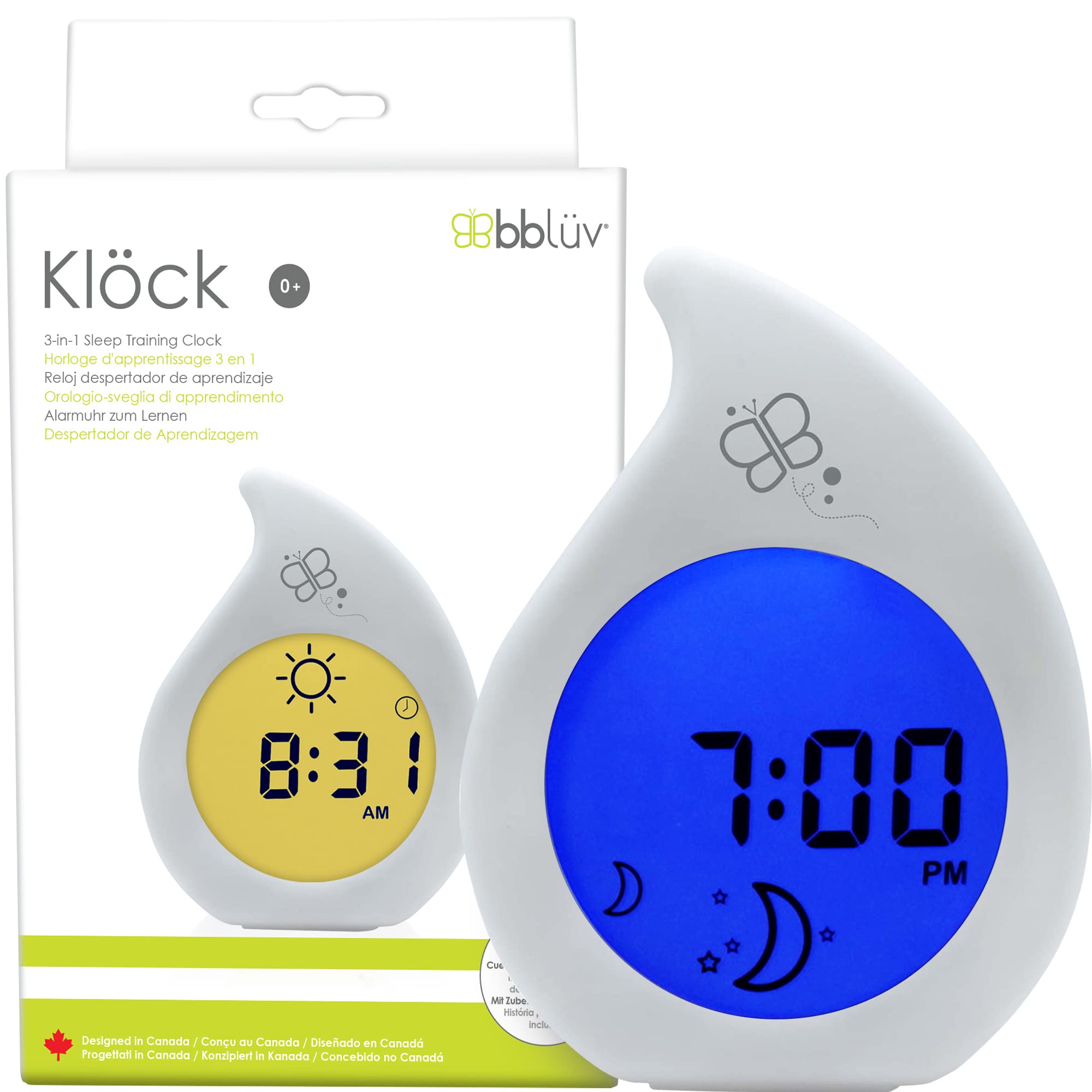 Sveglia educativa per bambini Klock