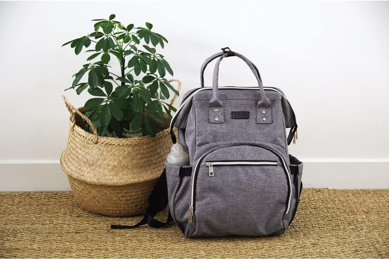 Tineo - Diaper Bag Backpack - Grey