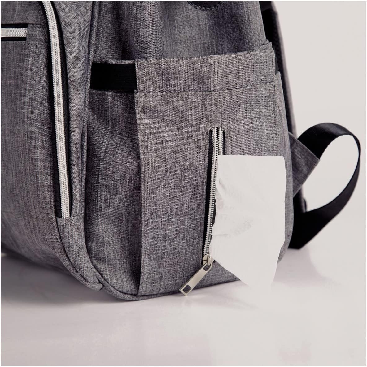 Tineo - Diaper Bag Backpack - Grey