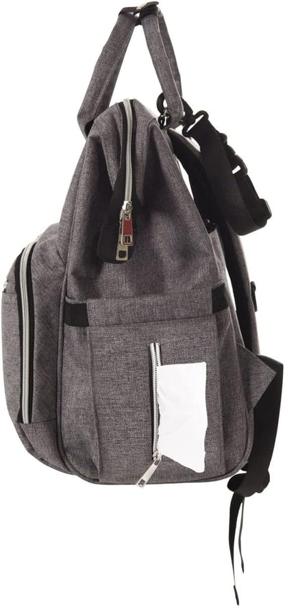Tineo - Diaper Bag Backpack - Grey