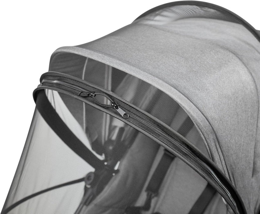 Tinéo - Mutifunctie kinderwagenvliegengaas – eenvoudig te openen met beugel + ritssluiting – universele maat