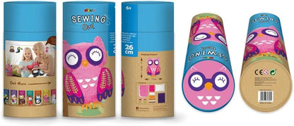 Avenir Naaiset uil voor kinderen, meerkleurig (AVE10016