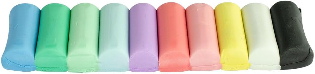 Kores – Pastel Modeling Clay – 10 Colors (734016)