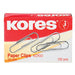 Kores - Paper Clips 25 Mm – 100 Pcs (743010)