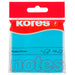 Kores Neon Sticky Notes Blue 75X75 Mm (747078)