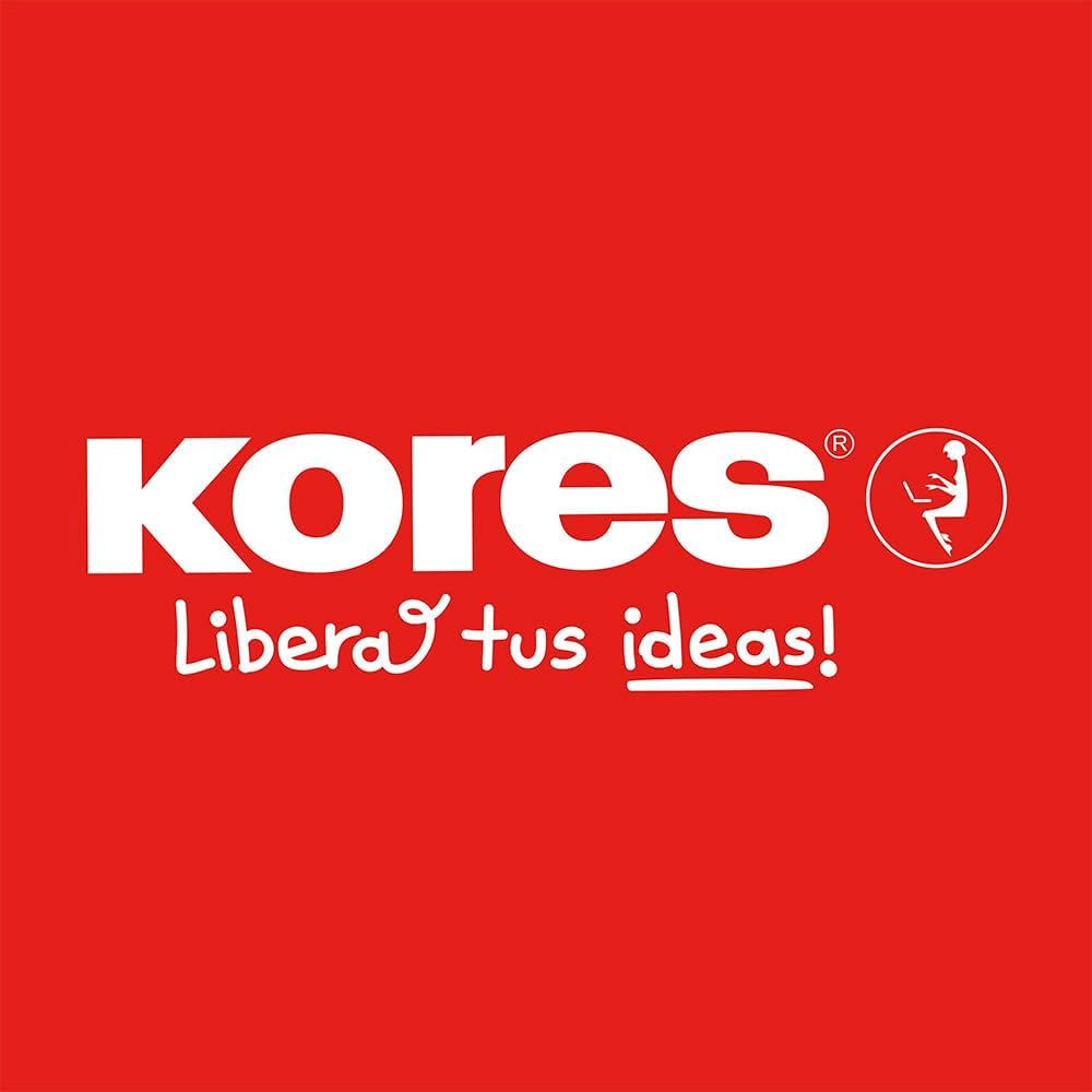 Kores Kolores Style kleurpotloden, 15 kleuren, trendy & mooie metallic en neon tinten voor wit, donker en knutselpapier, 15 kleurpotloden in een doos voor kinderen, kunstenaars