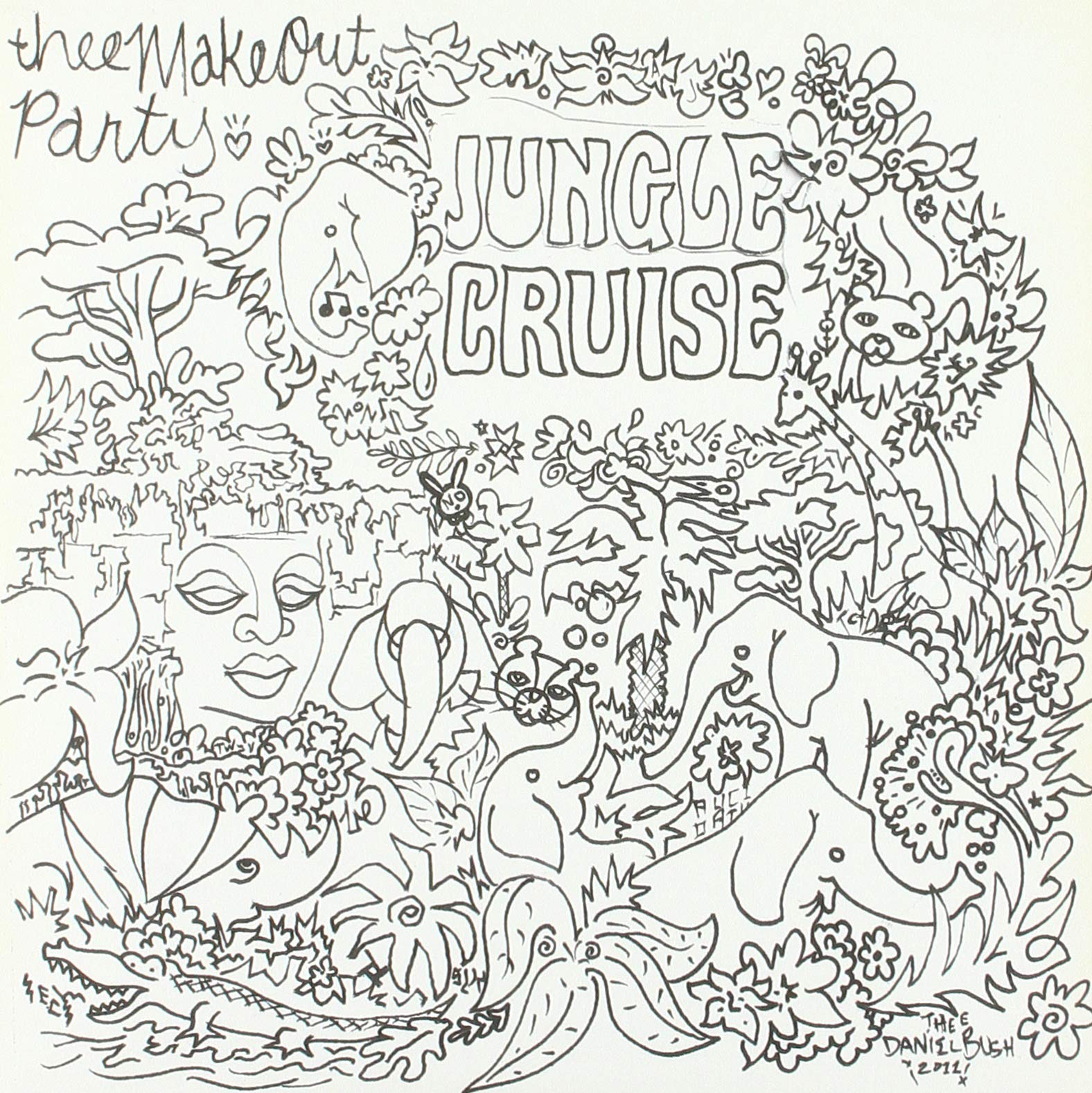 `Makeout Party - Jungle Cruise/Bubblegum (7`` Single)`