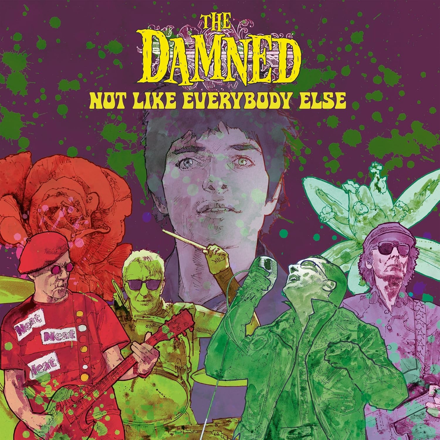 The Damned - Not Like Everybody Else (Ltd. Rainbow Sparkle 1LP Sleeve)