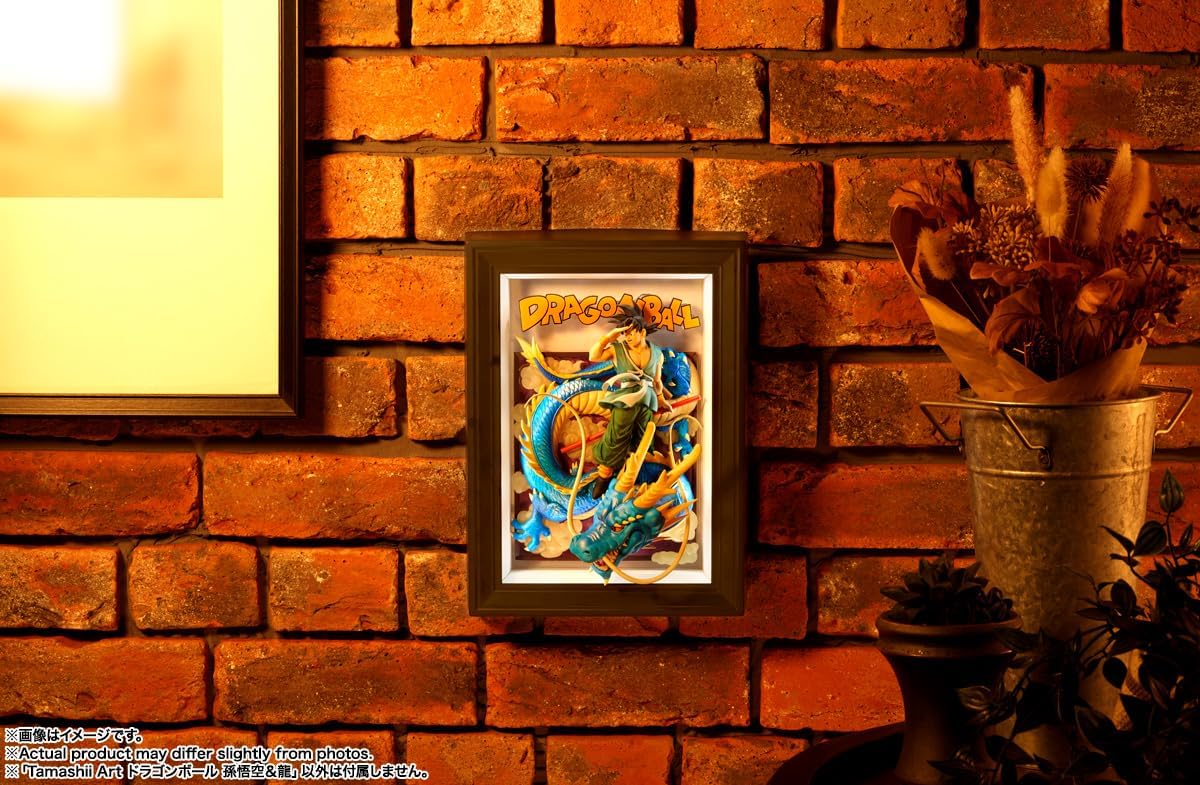 TAMASHII NATIONS - Dragon Ball Z - Dragon Ball Son Goku & Dragon Tamashii Art