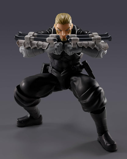 TAMASHII NATIONS S.H. Figuarts Kaiju No. 8 Isao Shinomiya, Approx. 6.7 inches (170 mm), PVC & ABS, Pre-painted Action Figure