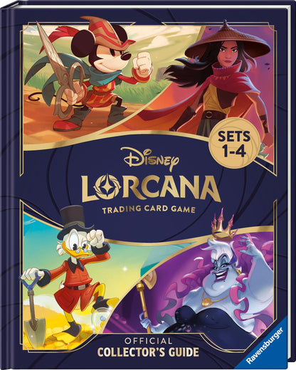 Disney Lorcana Trading Card Game - Official Collector's Guide: Sets 1-4 EN (Disney Lorcana Publishing
